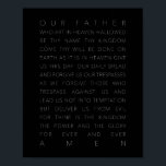 Poster Le Grand Prayer Black<br><div class="desc">Le Grand Prayer Black</div>