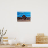 Poster Le Grand Sphinx et la Pyramide de Khafre (Cuisine)