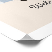 Poster Le grand Surf de plage des garçons à l'anniversair (Coin)