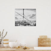 Poster Le grand télescope astronomique (Cuisine)