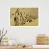 Poster Le Grand Temple d'Abu Simbel, Nubie, de "Egypt (Cuisine)