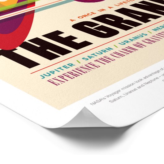 Poster Le Grand Tour de l'Espace (Coin)