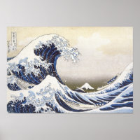 Le Grand Wave by Hokusai