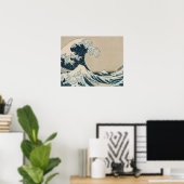 Poster Le Grand Wave de Kanagawa (Bureau à domicile)