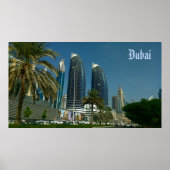 Poster Le gratte-ciel de Dubaï (Devant)