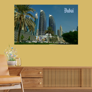 Poster Le gratte-ciel de Dubaï