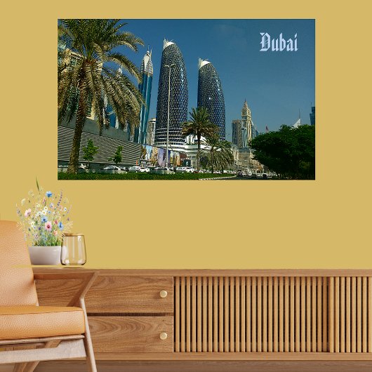 Poster Le gratte-ciel de Dubaï