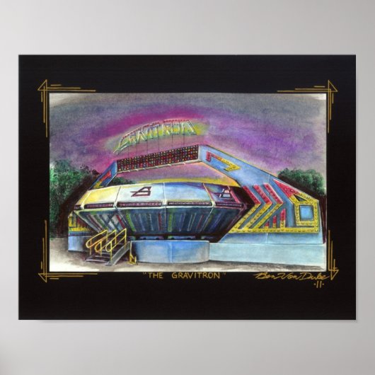 Poster le Gravitron (Devant)