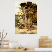 Poster 'Le griffon Et La Tortue Fausse' (Cuisine)