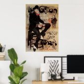 Poster Le Grillon - Art français (Bureau à domicile)