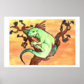 Poster Le grimpeur (Devant)