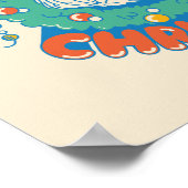 Poster Le Grinch détestait Noël (Coin)
