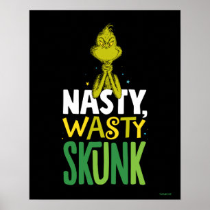 Poster Le Grinch Sale Putois Stinkertron