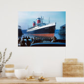 Poster Le gros navire 1957 (Cuisine)