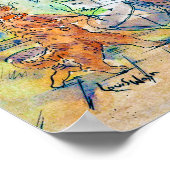 Poster Le groupe de Cats, Louis Wain (Coin)