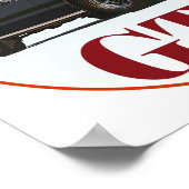 Poster Le GTX noir (Coin)