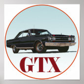 Poster Le GTX noir (Devant)