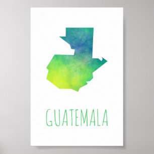 Poster Le Guatemala