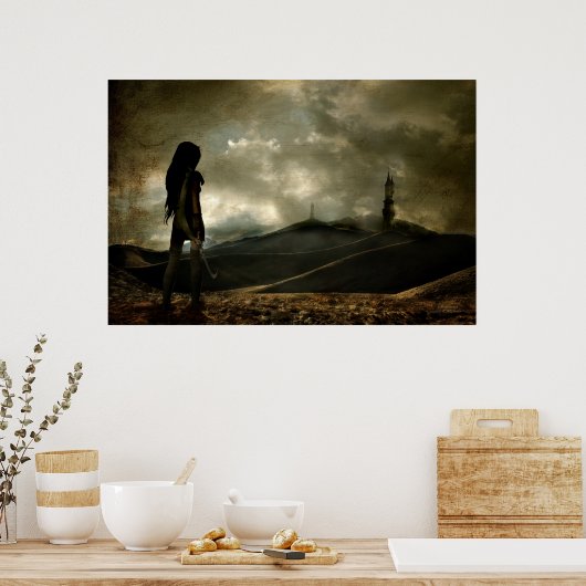 Poster Le guerrier (Cuisine)