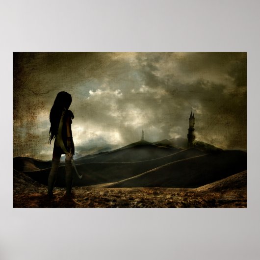 Poster Le guerrier (Devant)