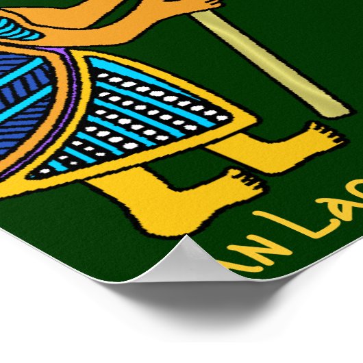 Poster Le guerrier celte (Coin)