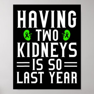 Poster Le guerrier de la maladie Transplant Orgue Donateu