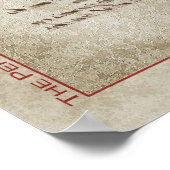 Poster Le guerrier infatigable Hoplite O (Coin)