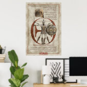 Poster Le guerrier infatigable Hoplite O (Bureau à domicile)