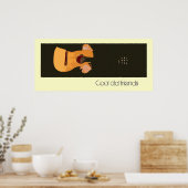 Poster Le guitare (Cuisine)