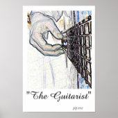 Poster Le guitariste (Devant)