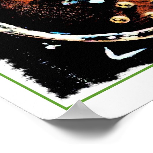 Poster Le guitariste (Coin)