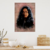 Poster LE GURU - Peinture numérique (Cuisine)