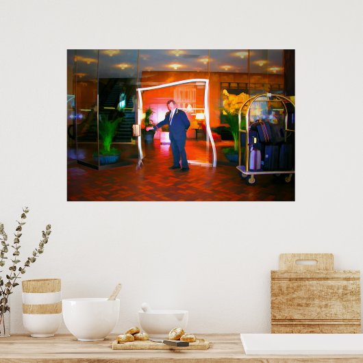 Poster Le Hall (Cuisine)