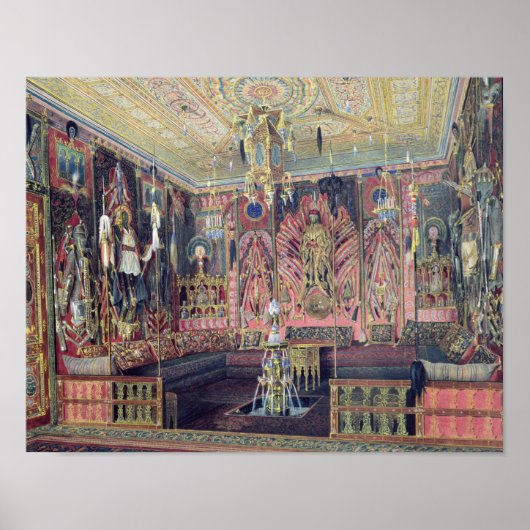 Poster Le hall arabe dans le palais Catherine 0 (Devant)