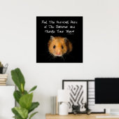 Poster Le Hamster (Bureau à domicile)