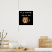 Poster Le Hamster (Cuisine)
