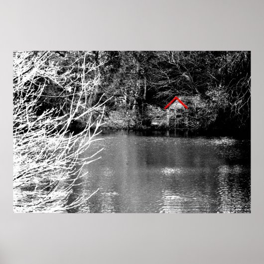 Poster Le hangar à bateaux (Devant)