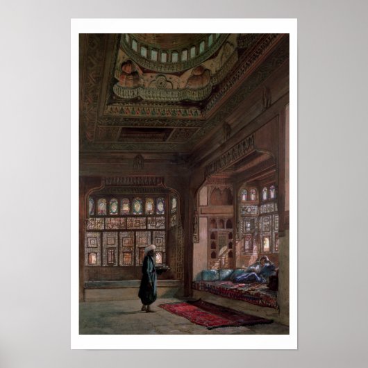 Poster Le harem du cheikh Sadat, Le Caire, 1870 (Devant)