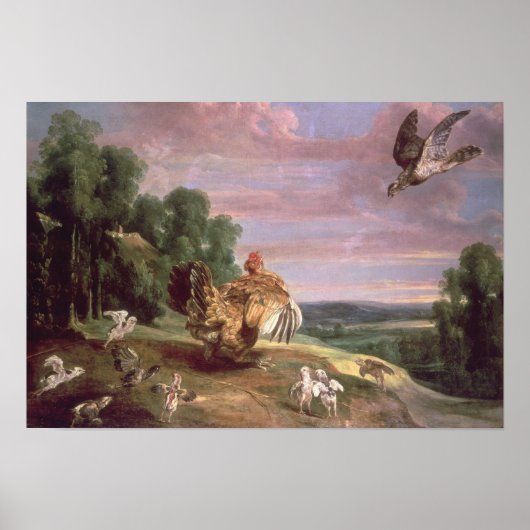 Poster Le Hawk et le Hen (Devant)