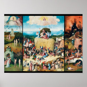Poster Le Hay Wagon, Bosch