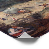 Poster Le Haymaking, Pieter Bruegel (Coin)