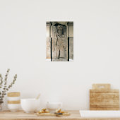 Poster Le héros Gilgamesh tient un lion (Cuisine)