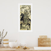 Poster Le héros guerrier (blanc) (Cuisine)