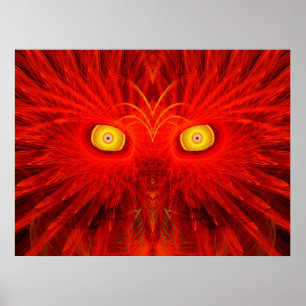 Poster Le hibou de démon