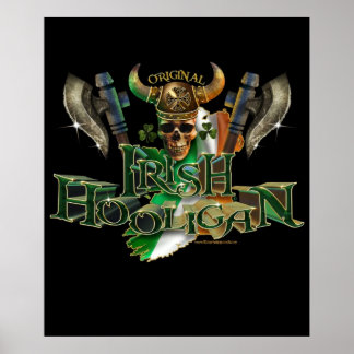 Poster Le hooligan irlandais