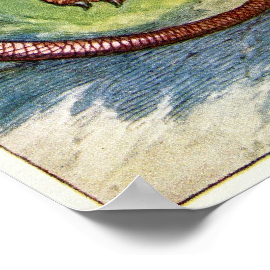 Poster Le Jabberwock (Coin)