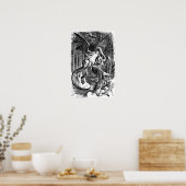 Poster Le Jabberwocky (Cuisine)