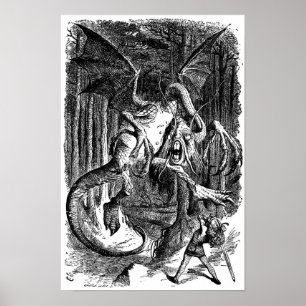 Poster Le Jabberwocky