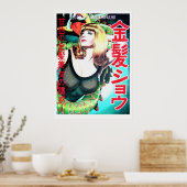 Poster Le Japon aime les Blondes 2 (Cuisine)