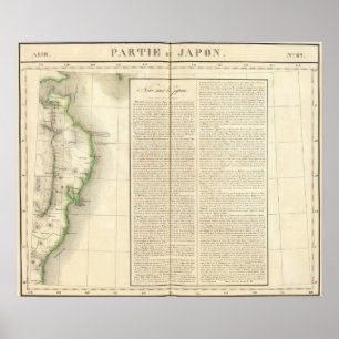 Poster Le Japon, Asie 62